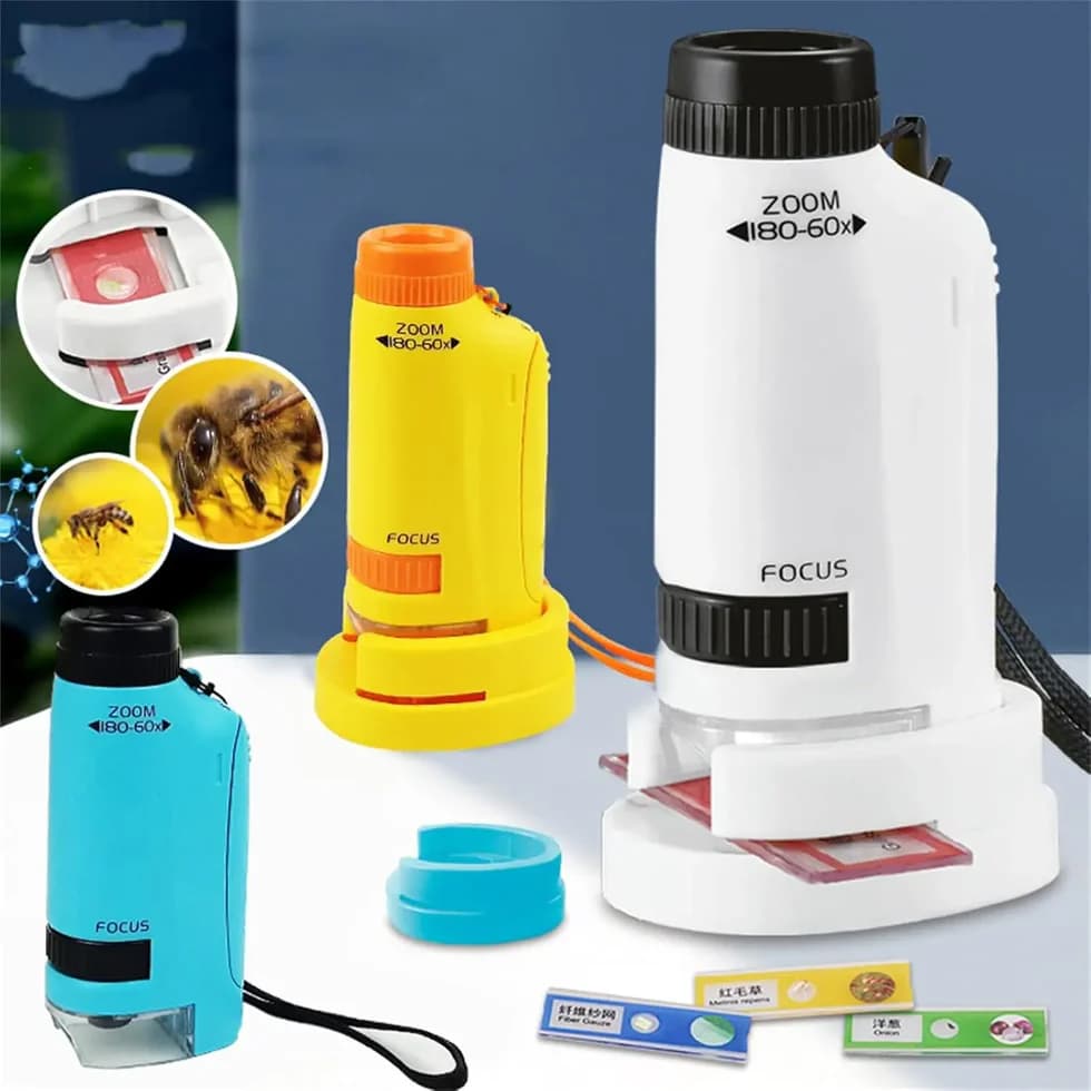 Portable Handheld Kids Microscope