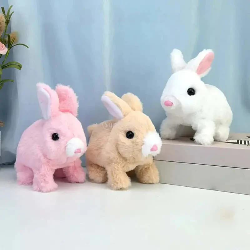 Plush Rabbit with Sound & Motion