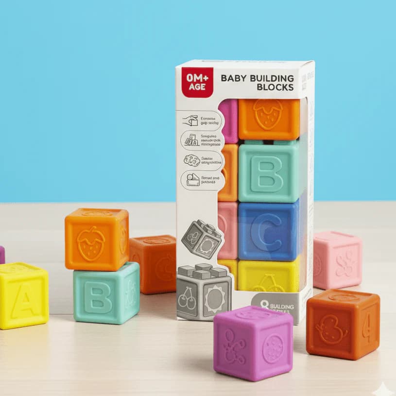 Soft Building Blocks — Numbers & Shapes